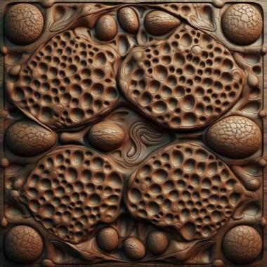 Patterns and decorations stl cells 2 3d model